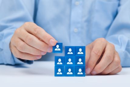 Image representing teamwork which is what the Clark Davis Associates recruiting team does best to serve your staffing needs!